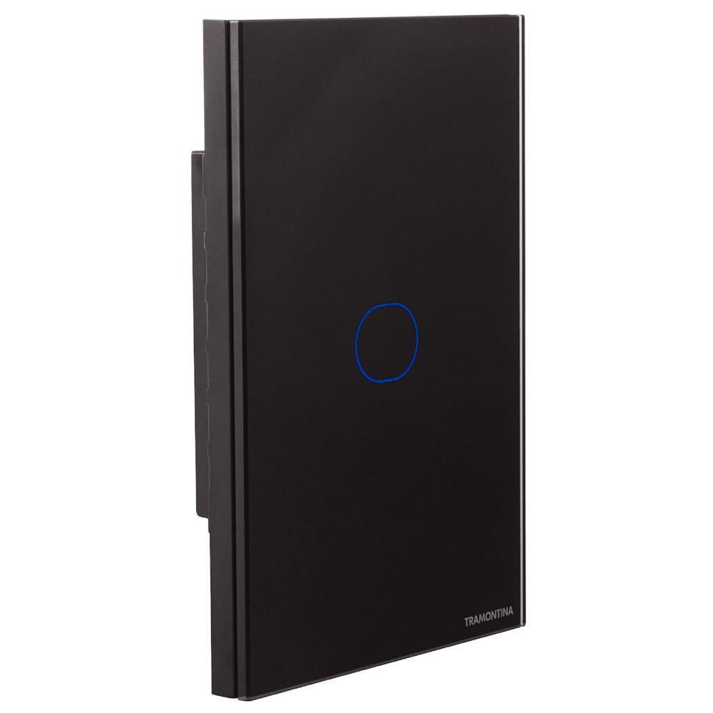 Interruptor Touch Wi-fi Smart Tramontina Preto Com 1 Canal - 3