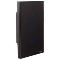 Interruptor Touch Wi-fi Smart Tramontina Preto Com 3 Canais - 4