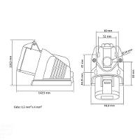 Tomada De Sobrepor Industrial 3p+n+t 16 A 380-415 Vca 6 H Tramontina Tramontina - 3