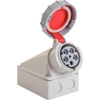 Tomada De Sobrepor Industrial 3p+n+t 63 A 380-415 Vca 6 H Tramontina Tramontina - 1