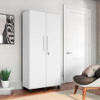 Armário Organizador Multiuso De 2 Portas Gold Branco - Cor: Branco - 1