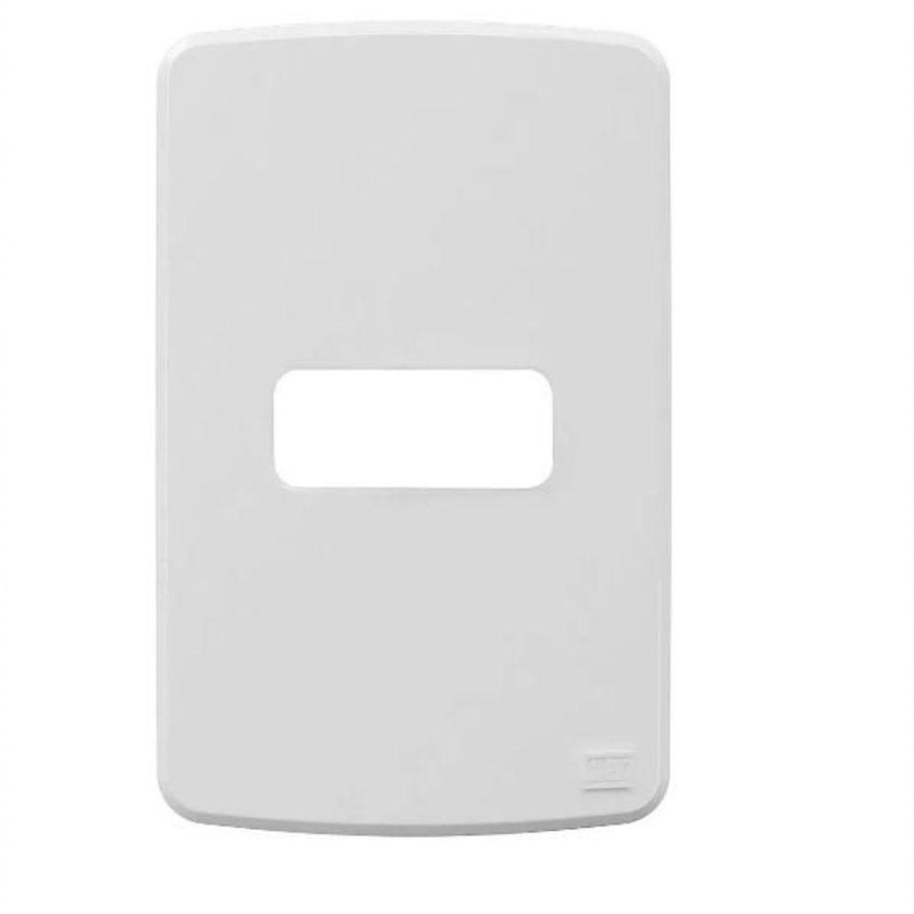 Placa Com Suporte 4X2 1 Posição Branco Composé - 2