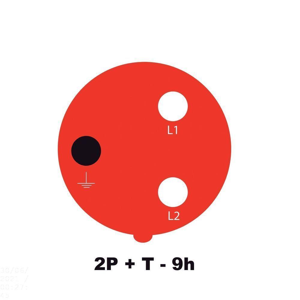 Tomada De Embutir Industrial 2p+t 32 A 380-415 Vca 9 H Tramontina Tramontina - 3