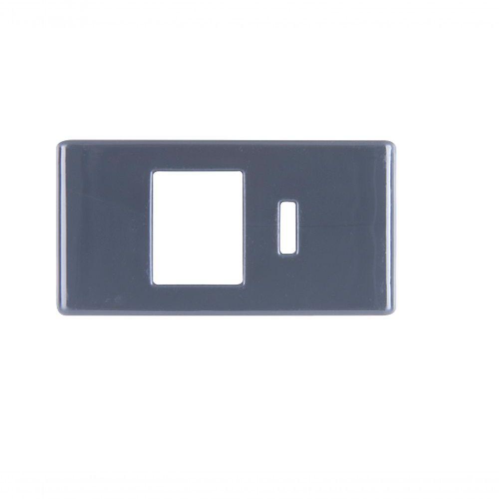 Módulo Tampo Para Tomada Rj Tramontina Grafite 57215/093 - 1