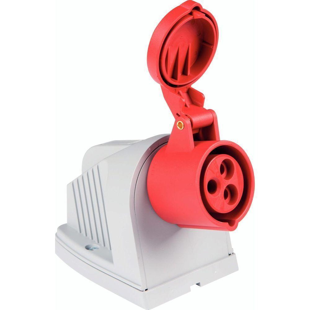 Tomada De Sobrepor Industrial 2p+t 32 A 380-415 Vca 9 H Tramontina Tramontina - 1