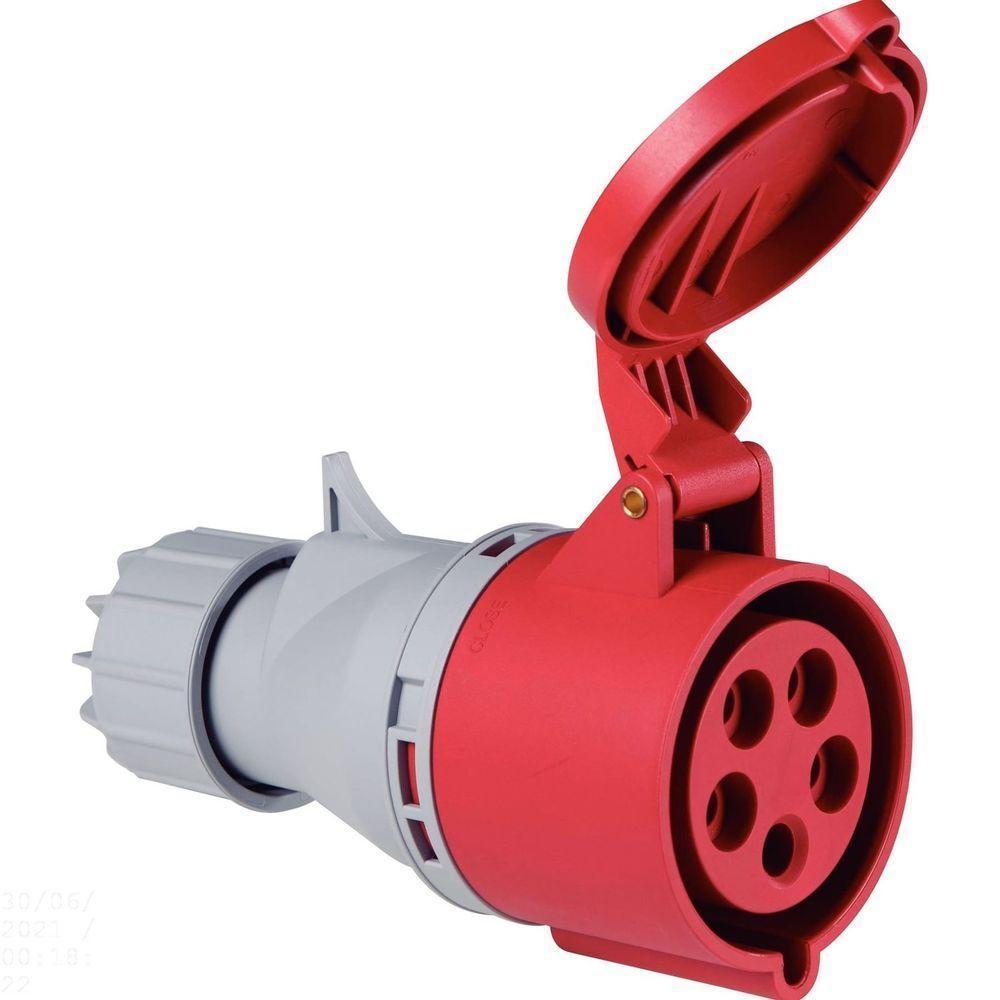 Tomada De Acoplamento Industrial 3p+n+t 32 A 380-415 Vca 6 H Tramontina Tramontina - 1