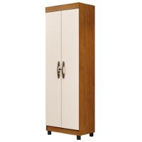 Multiuso 2 Portas 5 Prateleiras Roma Benetil Cinamomo Com Off White - 14