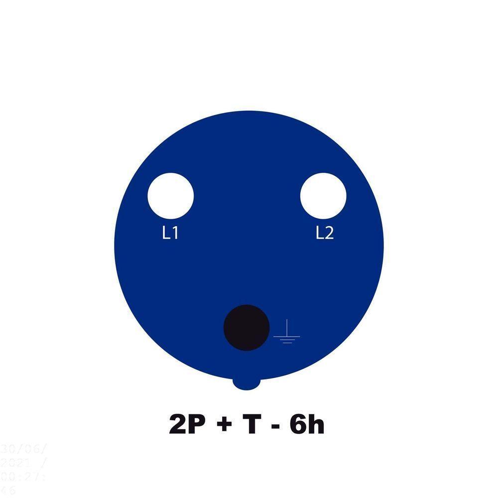 Tomada De Sobrepor Industrial 2p+t 32 A 220-250 Vca 6 H Tramontina Tramontina - 2