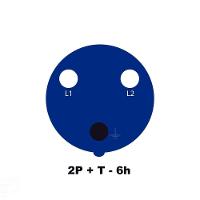 Tomada De Acoplamento Industrial 2p+t 32 A 220-250 Vca 6 H Tramontina Tramontina - 2