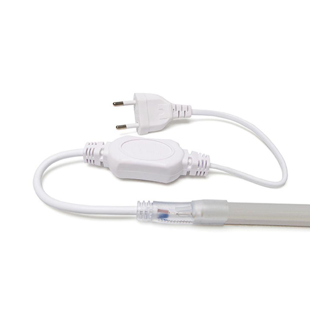 Cabo De Força Taschibra A51 Para Fita Led Neon 8w 110v/220v - 2