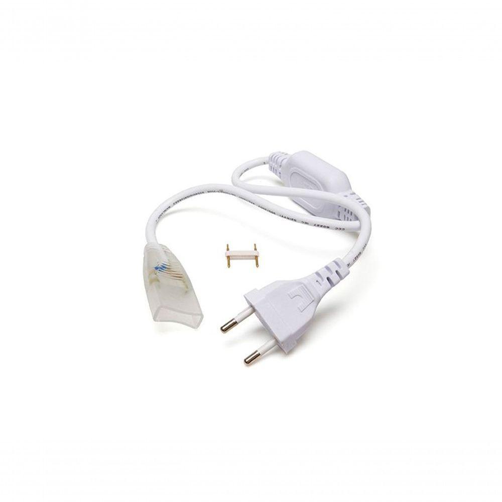 Cabo De Força Taschibra A53 Para Fita Led Ip67 12w 110v/220v - 1