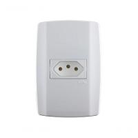 Tomada Ilumi Slim C/Pl Horiz 10A 250V 80150 - 1