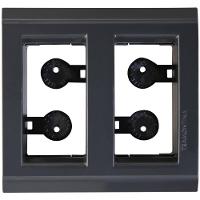 Placa Para Movel 2 Postos Tramontina Liz Grafite - 3