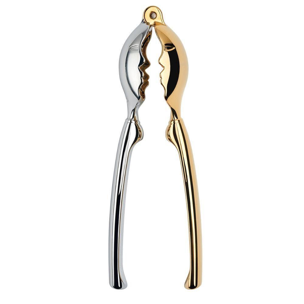 Quebra Nozes Abridor Castanha Dourado E Prata Kiss Bugatti - 2