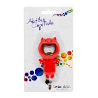 Abridor Garrafa Tradicional Bar Cerveja Crazy Cat Prana - 3