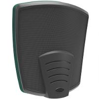 Kit 4 Cadeiras De Escritório Fixa Executiva Office Preto Slim Alta Flexi P03 Poliéster Verde - Lyam - 7