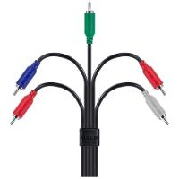 Cabo 5 Rca Macho Para 5 Rca Macho Video Componente 2 Metros - P5r-2 - 8