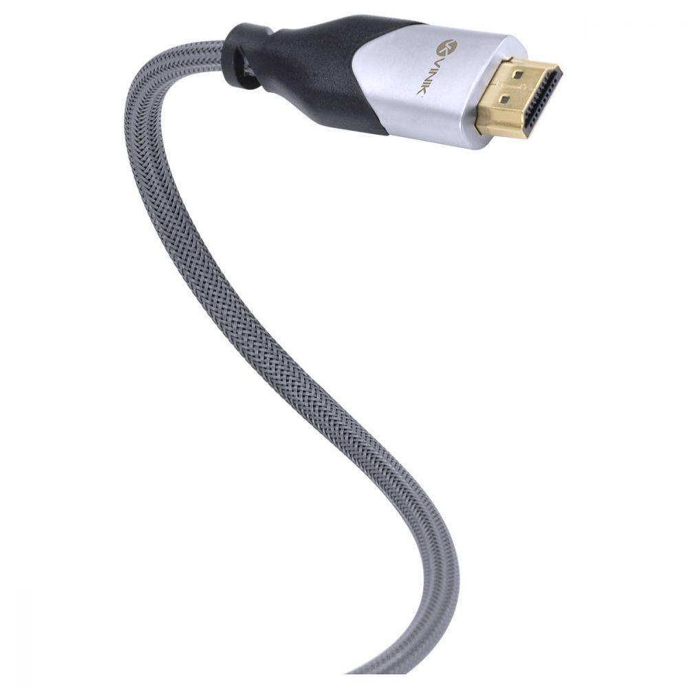 Cabo Hdmi 2.0 4k Ultra Hd 3d Conexão Ethernet Blindado Em Nylon 2 Metros - H20b-2 - 5