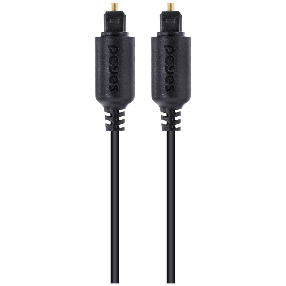 Cabo óptico Digital Toslink Macho 1 Metro - Pod-1 - 5