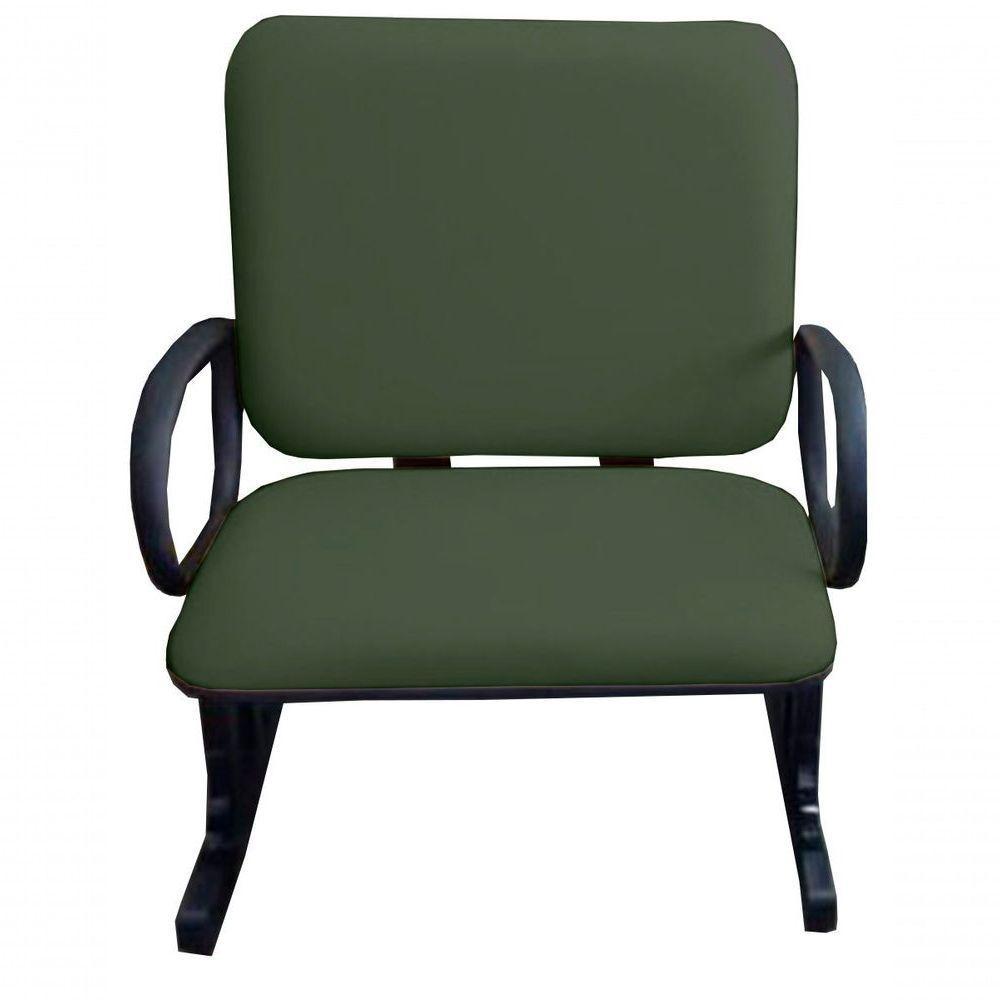 Cadeira Para Escritório Para Obesos Até 250kg Verde - 1