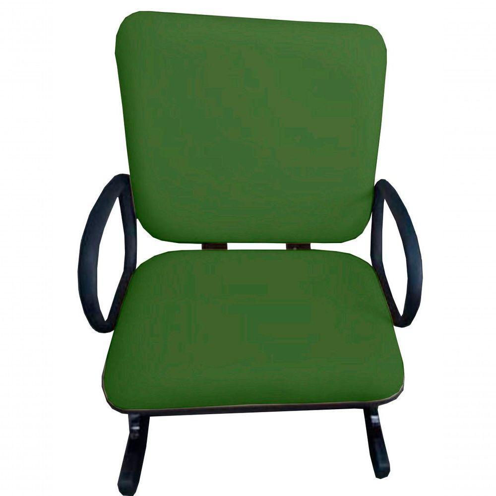 Cadeira Para Escritório Para Obesos Até 250kg Verde - 2