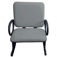 Cadeira Para Escritório Para Obesos Até 250kg Cinza - 6