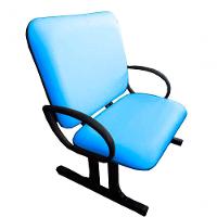 Cadeira Para Escritório Para Obesos Até 250kg Azul - 7