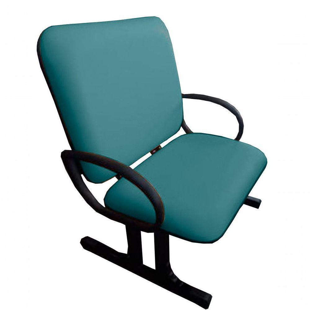 Cadeira Para Escritório Para Obesos Até 250kg Verde - 6