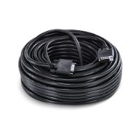 Cabo De Vídeo Vga 3+6 15 Pinos Macho Para Vga 3+6 15 Pinos Macho 28awg Puro Cobre 40 Metros - 10