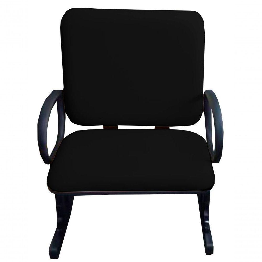Cadeira Para Escritório Para Obesos Até 250kg Preto - 6
