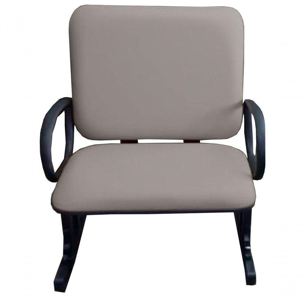 Cadeira Para Escritório Para Obesos Até 250kg Cinza - 1
