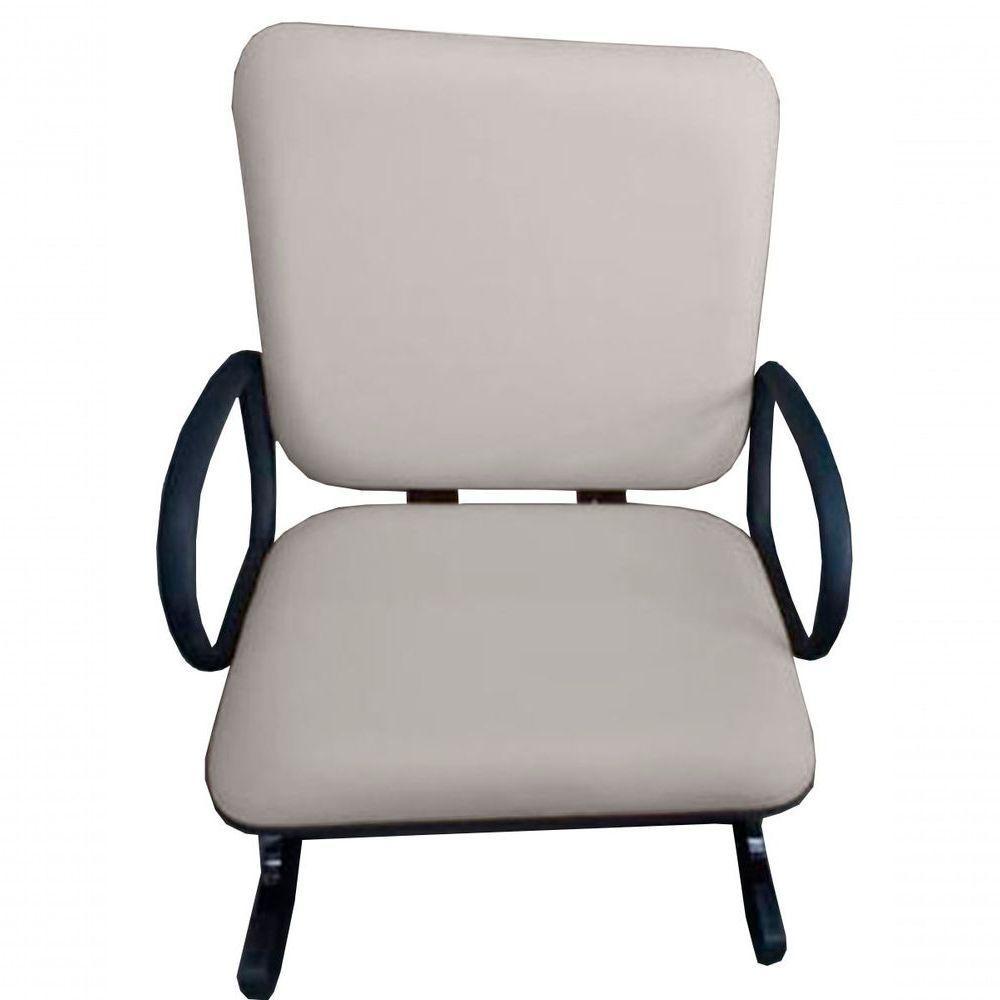 Cadeira Para Escritório Para Obesos Até 250kg Cinza - 2