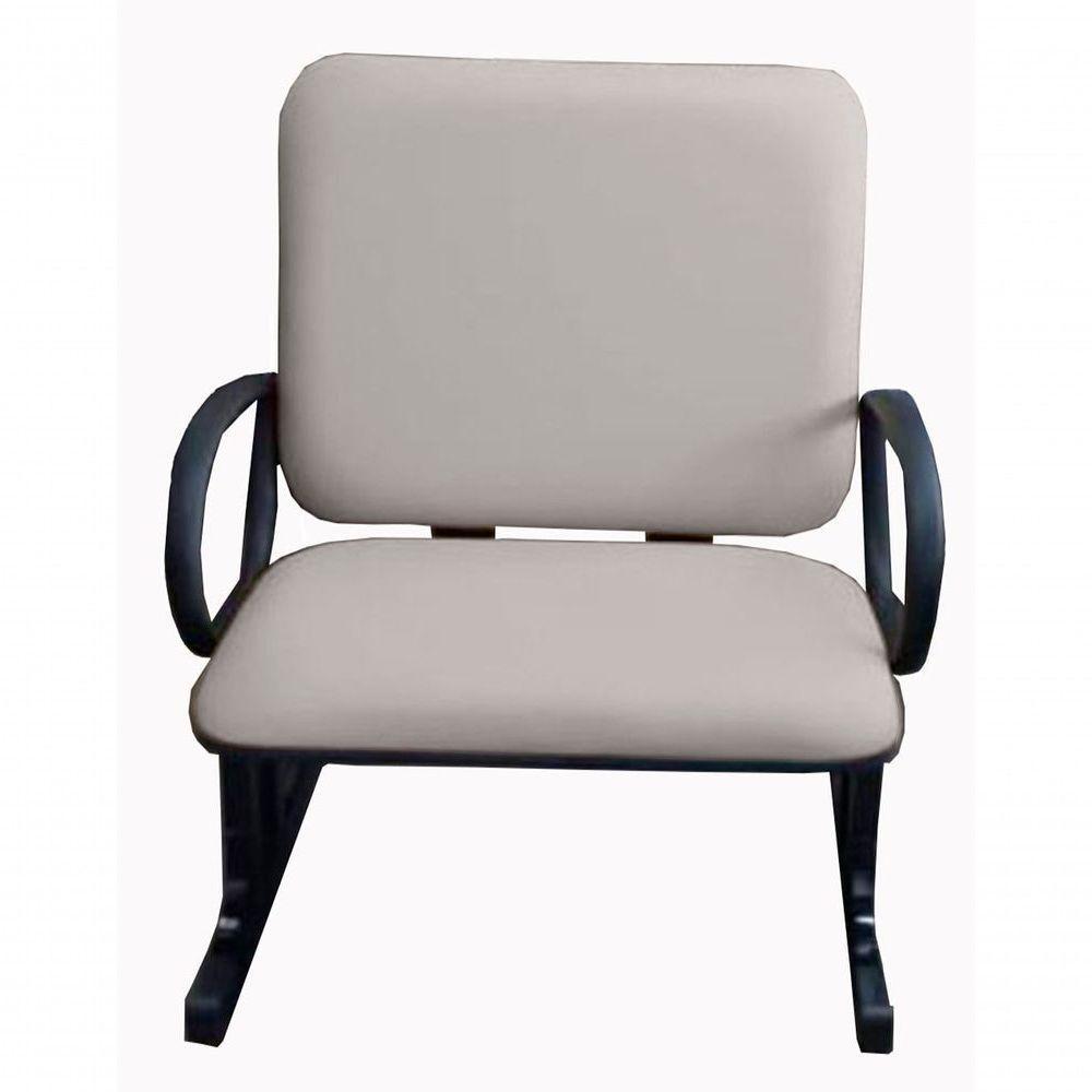 Cadeira Para Escritório Para Obesos Até 250kg Cinza - 4