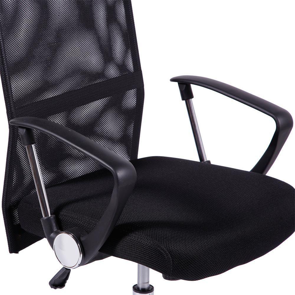 Cadeira De Escritorio Presidente Preta - 2