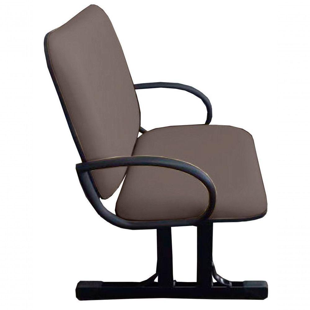 Cadeira Para Escritório Para Obesos Até 250kg Marrom - 3