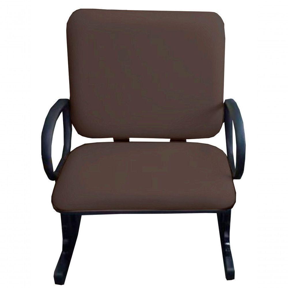 Cadeira Para Escritório Para Obesos Até 250kg Marrom - 6