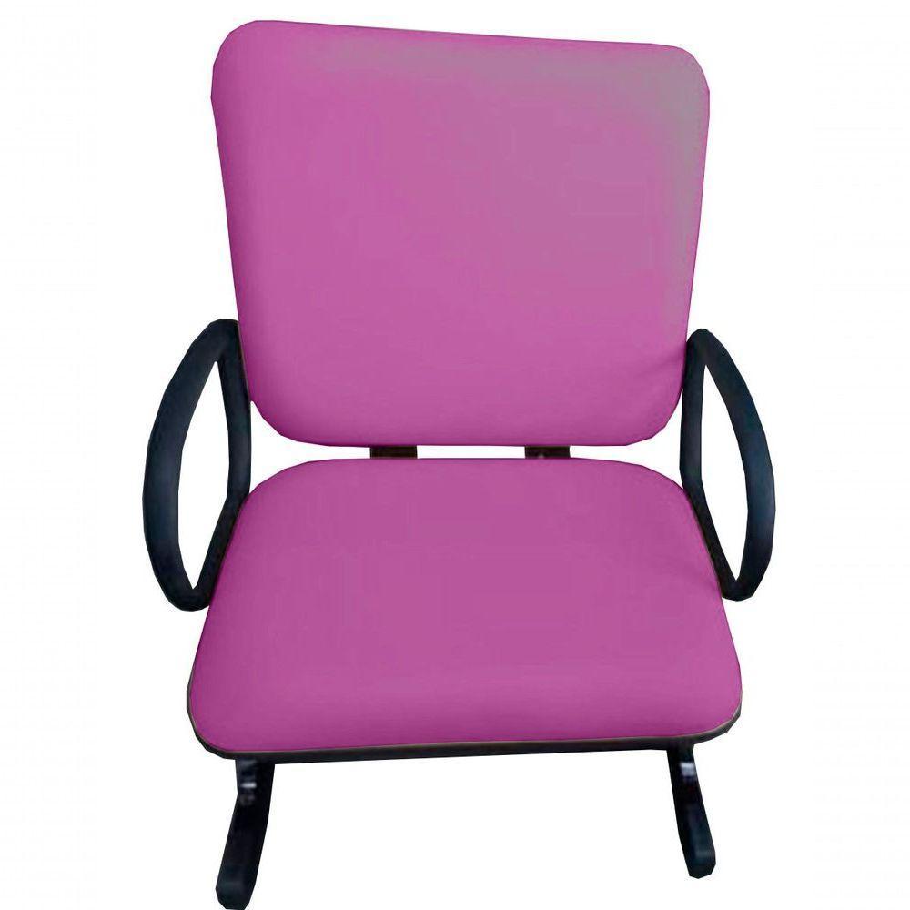 Cadeira Para Escritório Para Obesos Até 250kg Roxo - 2