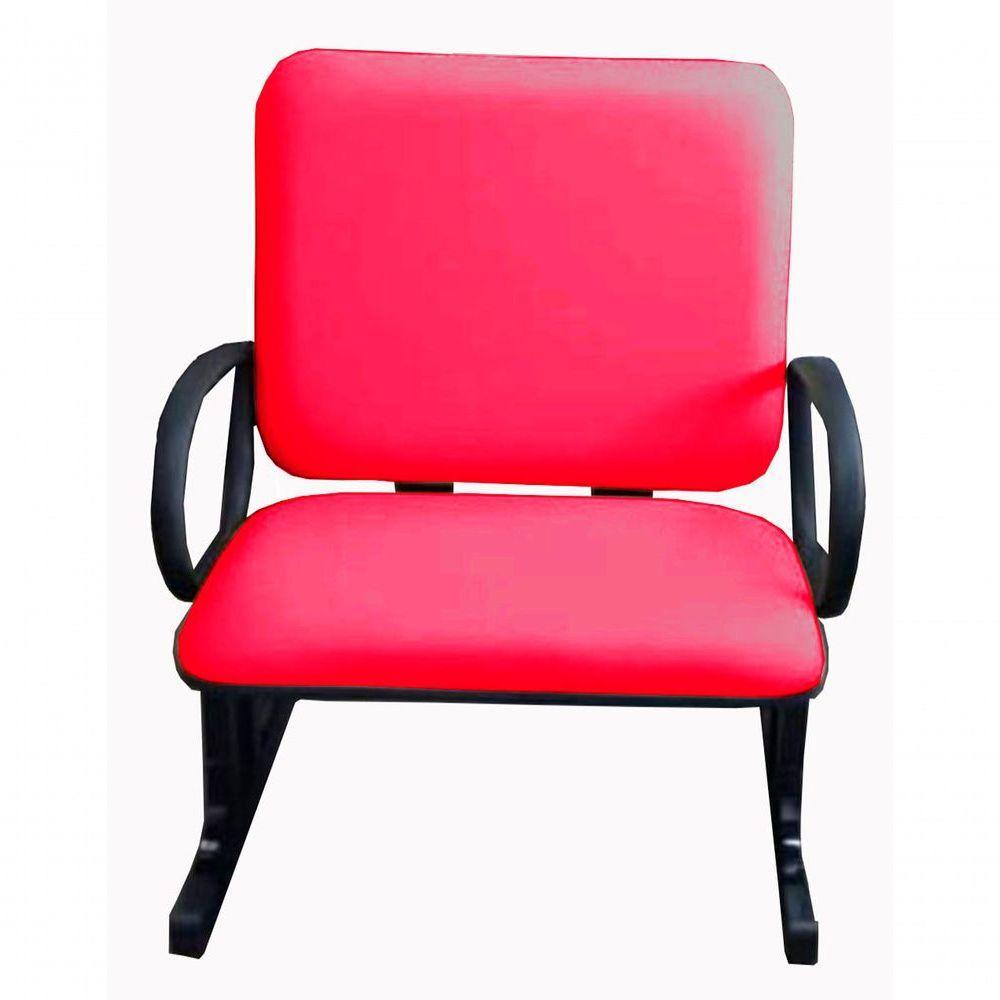 Cadeira Para Escritório Para Obesos Até 250kg Rosa - 4