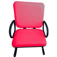 Cadeira Para Escritório Para Obesos Até 250kg Rosa - 2