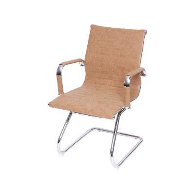 Cadeira De Escritório Eames Fixa Caramelo Retro