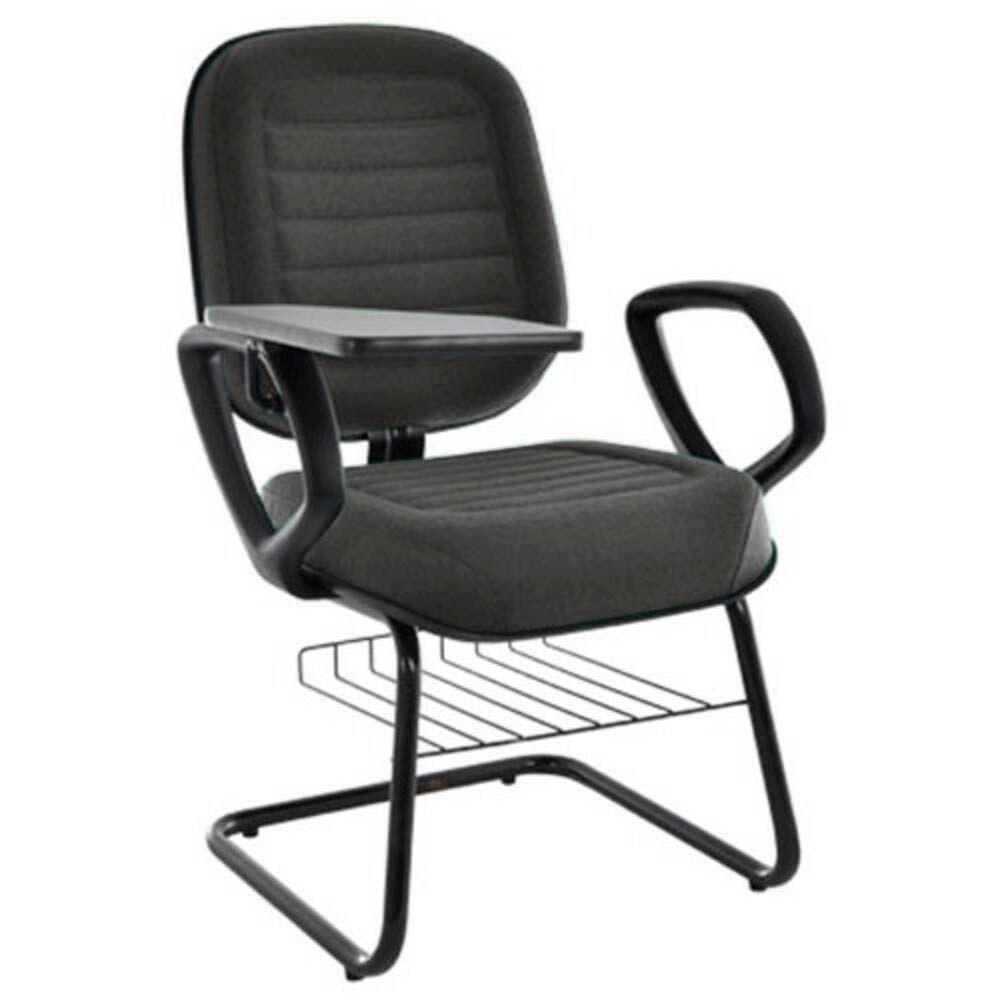 Cadeira Universitária Com Prancheta Linha Blenda Cinza - 1