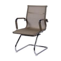 Cadeira Office Tela Cobre Base Fixa Cromada - 1