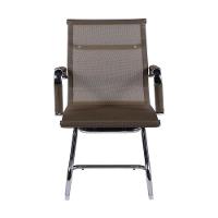 Cadeira Office Tela Cobre Base Fixa Cromada - 4