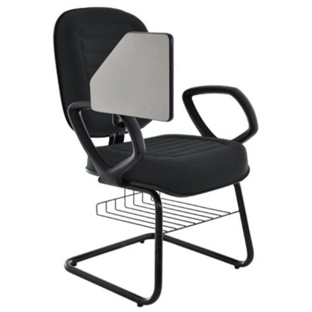 Cadeira Universitária Com Prancheta Linha Blenda Marrom - 2