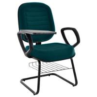 Cadeira Universitária Com Prancheta Linha Blenda Verde - 1