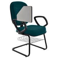 Cadeira Universitária Com Prancheta Linha Blenda Verde - 2