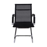 Cadeira Office Tela Preto Base Fixa Cromada - 7