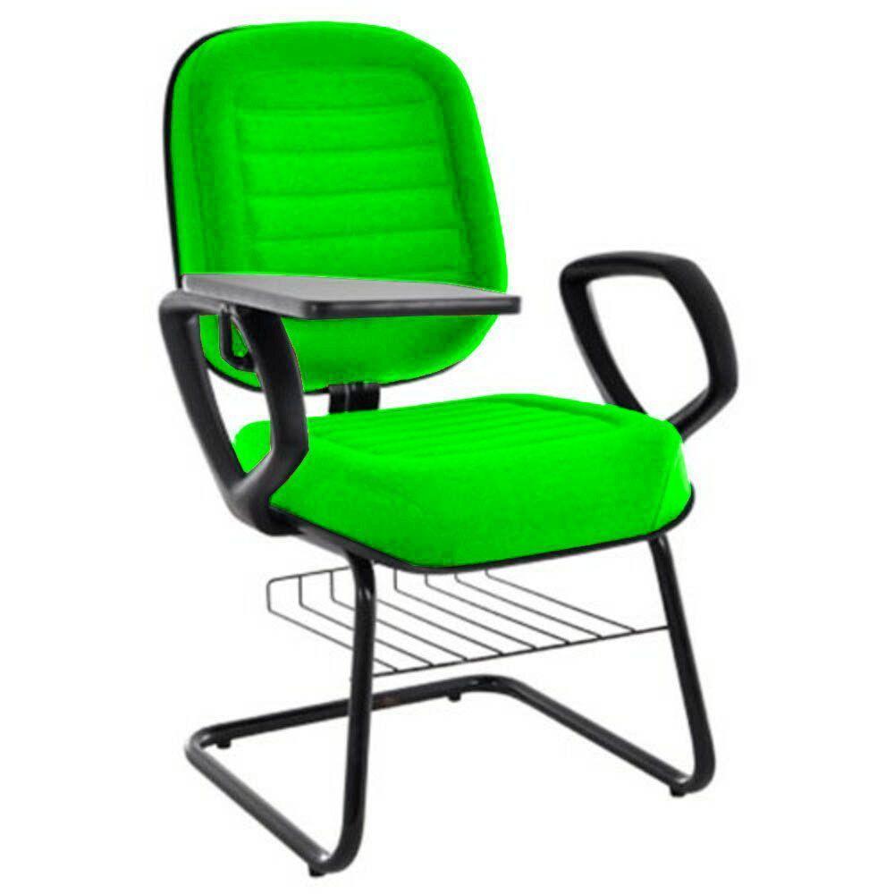 Cadeira Universitária Com Prancheta Linha Blenda Verde - 1