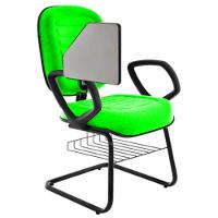 Cadeira Universitária Com Prancheta Linha Blenda Verde - 3