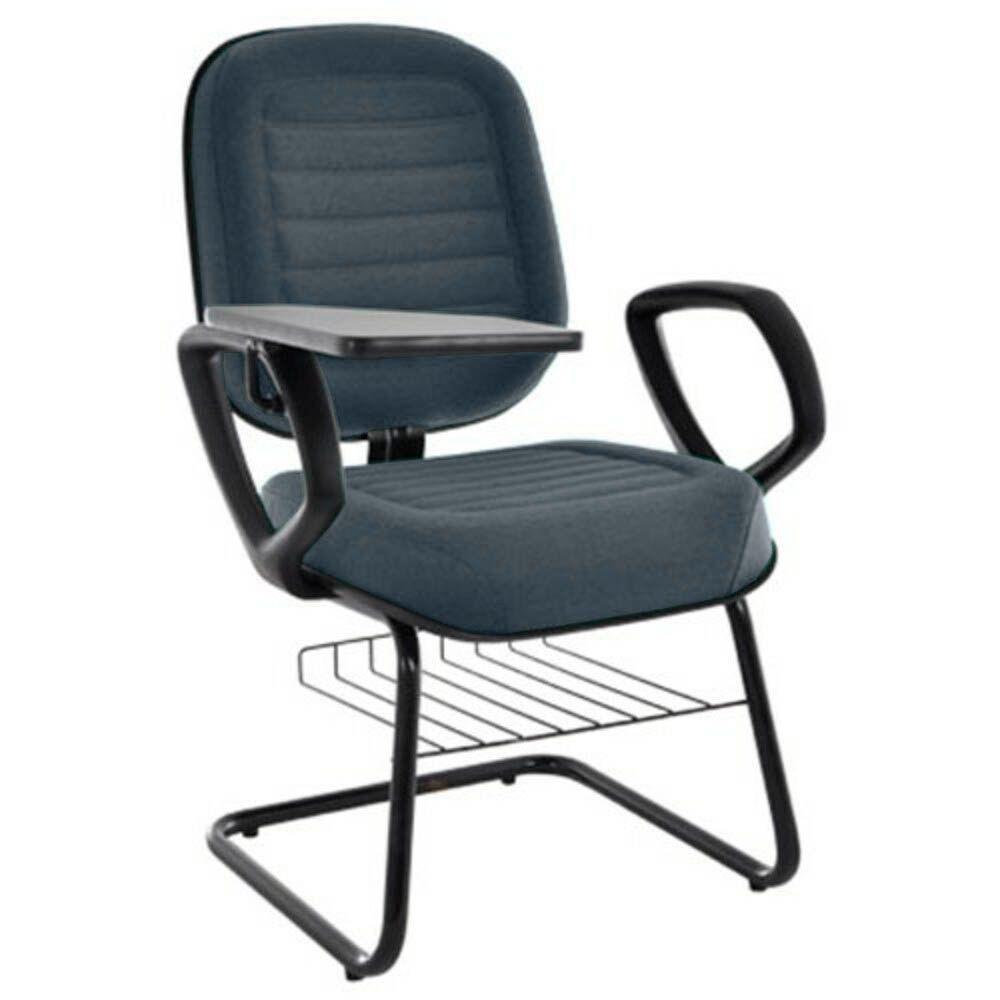 Cadeira Universitária Com Prancheta Linha Blenda Cinza - 1